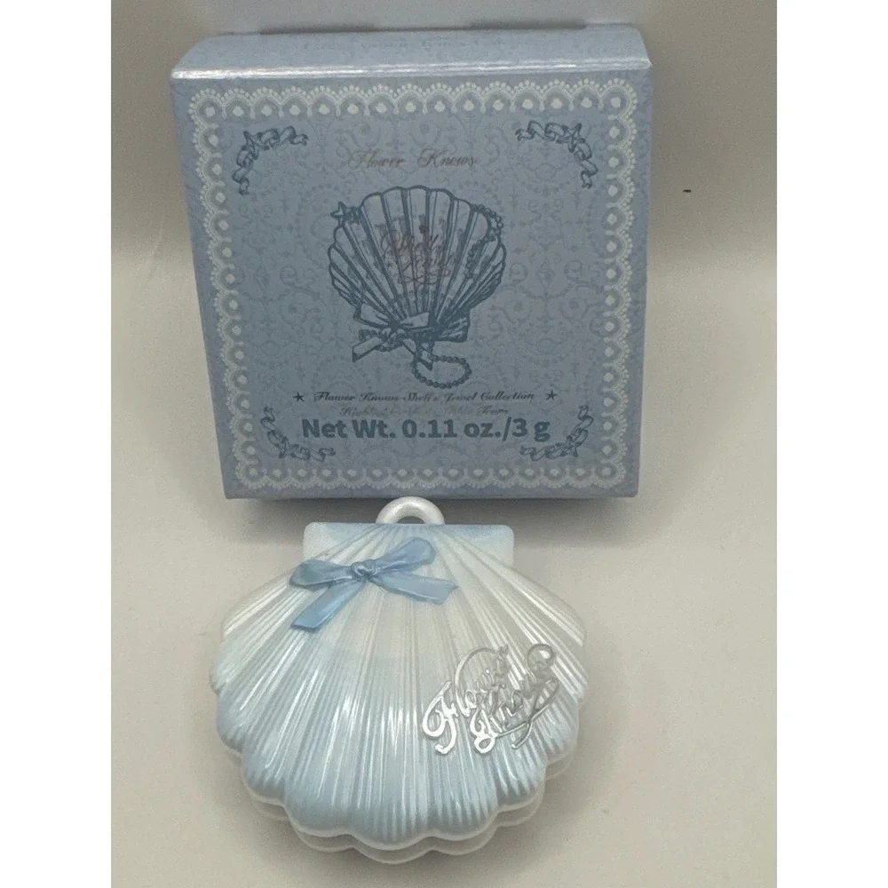 Flower Knows Shells Jewel Collection Hand Mirror Keychain Lip Glaze Highlighter‎